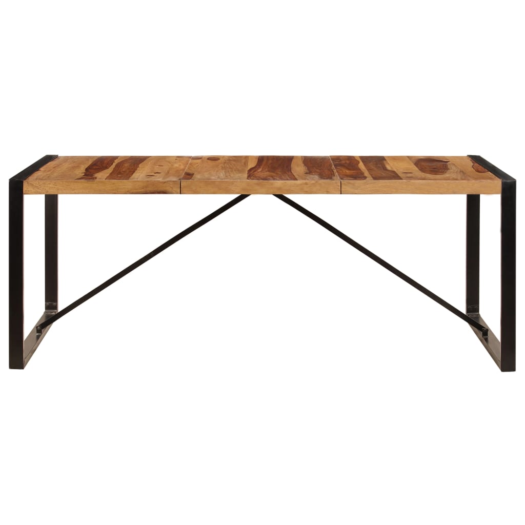 Esstisch 200 x 100 x 75 cm Massivholz