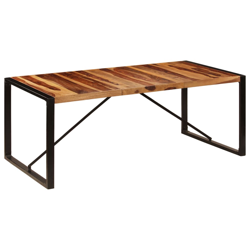 Esstisch 200 x 100 x 75 cm Massivholz