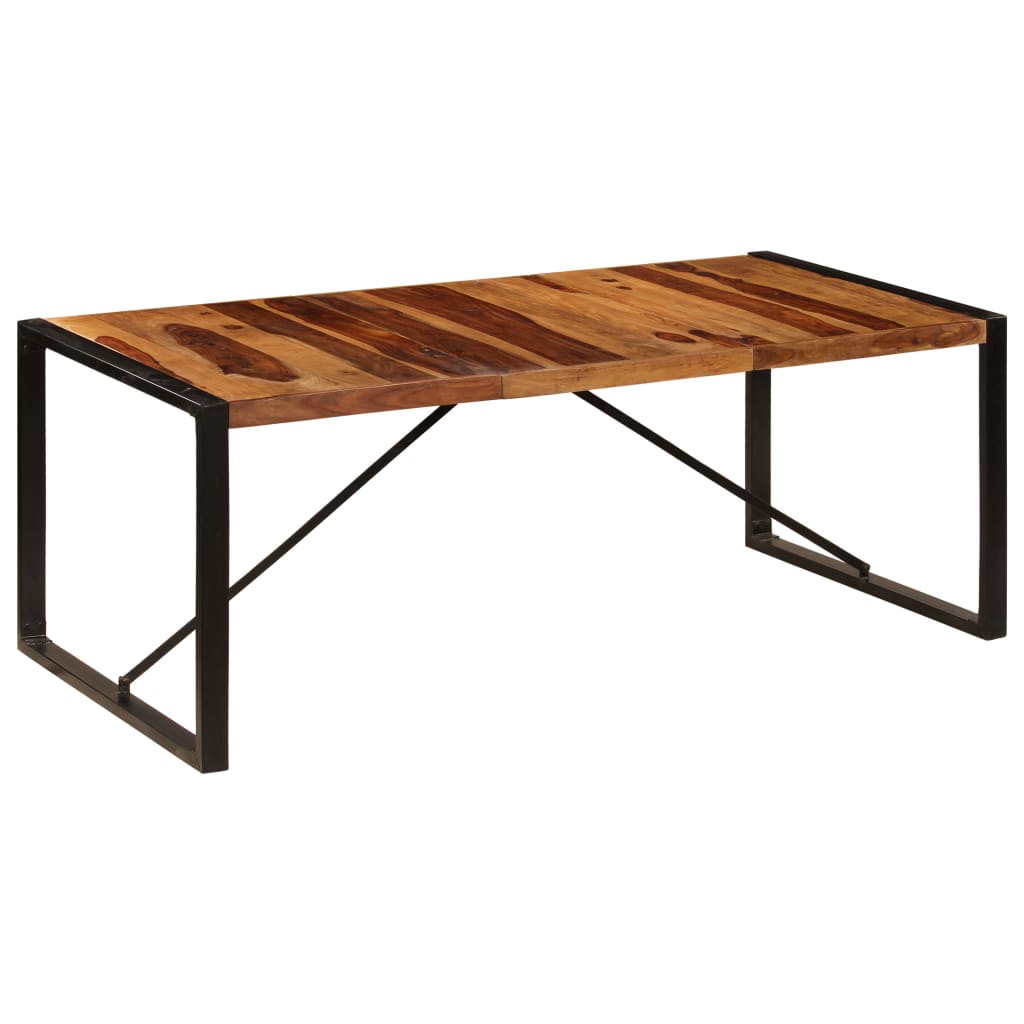Esstisch 200 x 100 x 75 cm Massivholz